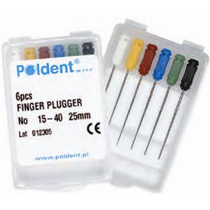 Finger Plugger Poldent 6 szál/doboz (25mm)